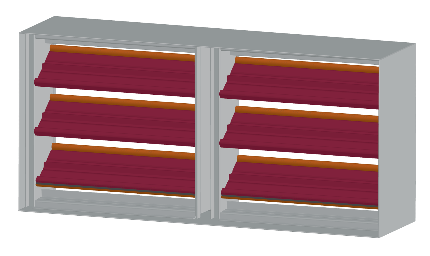 Connecting Dampers and Multipanel Assemblies